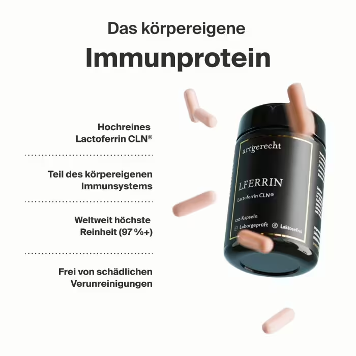 Hochreines Lactoferrin CLN - Das körpereigene Immunprotein